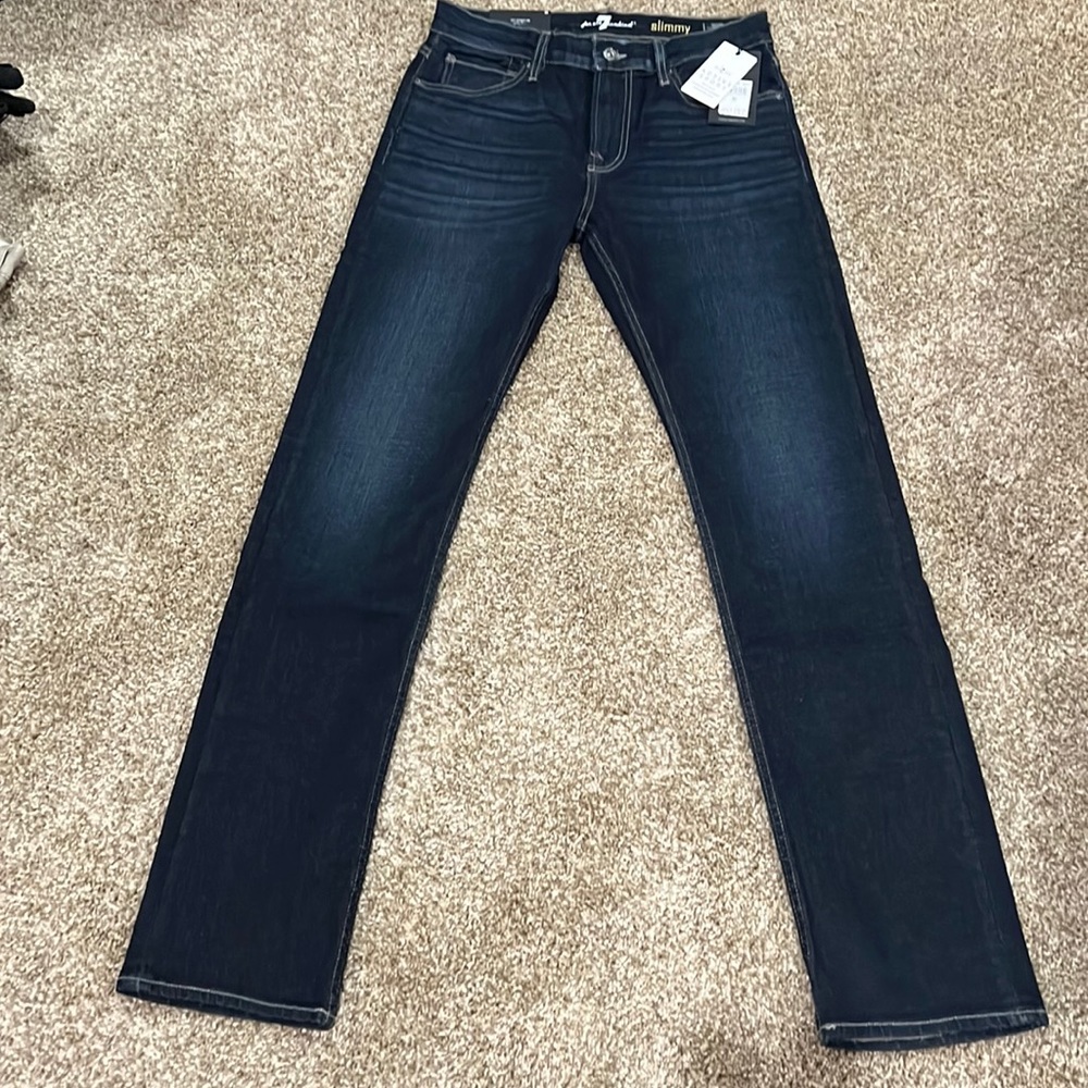 For all 7 mindkind slim straight leg size 30.